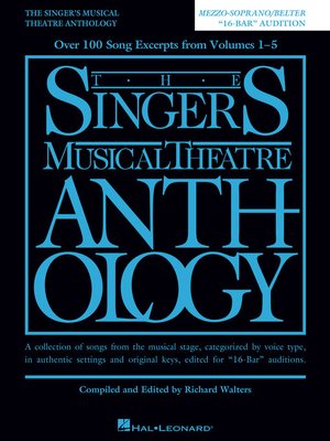 cover image of The Singer's Musical Theatre Anthology--"16-Bar" Audition